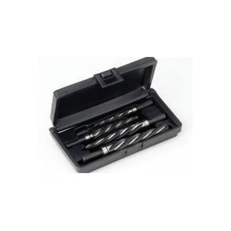 Champion Cutting Tool 3 Piece Maintenance Reamer Set: 1/2in, 5/8in & 3/4in in Plastic Case, 1/2in Straight Shank CHA SA80-SET